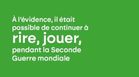 Au CHRD,  La guerre en jeux  invite  redcouvrir lenfance pendant la guerre