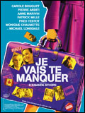 Je vais te manquer - affiche du film