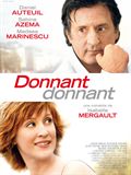 Donnant, donnant - affiche du film