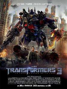 Transformers 3 - La Face cache de la Lune - affiche du film