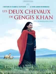 Les Deux chevaux de Gengis Khan - affiche du film