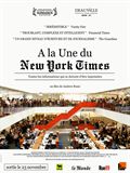 A la une du New York Times - affiche du film