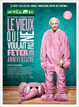 Le Vieux qui ne voulait pas fter son anniversaire - affiche du film
