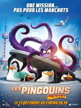 Les Pingouins de Madagascar - affiche du film