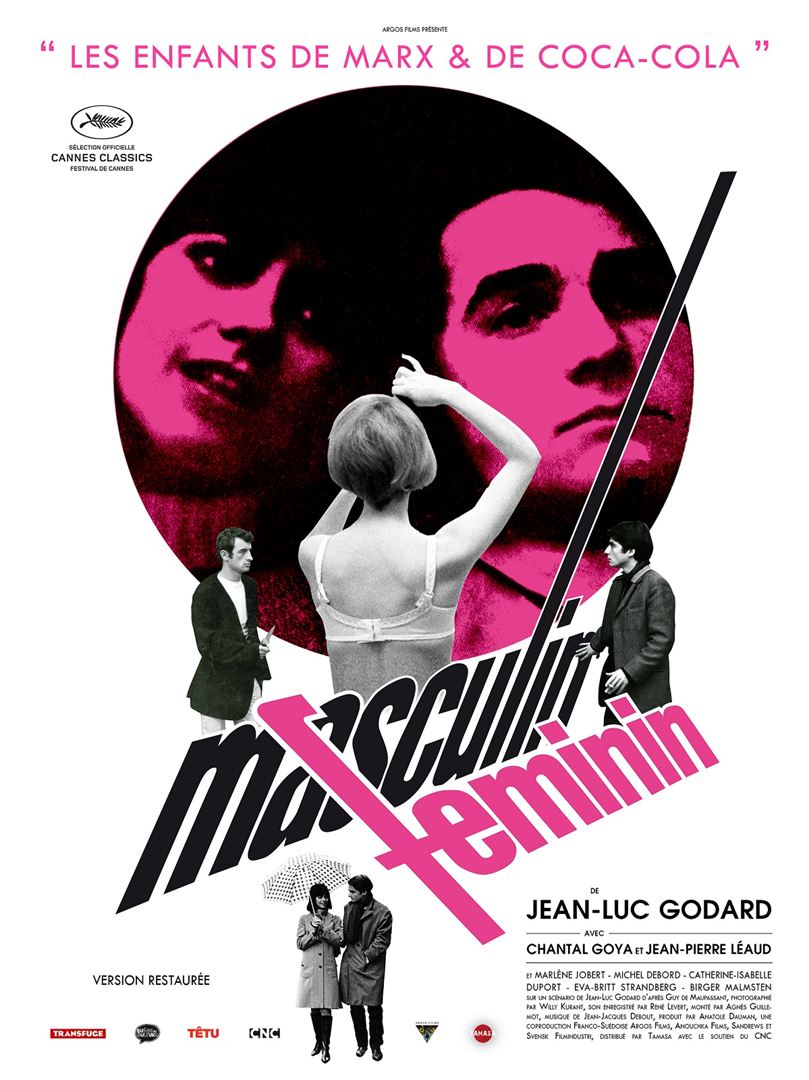 Masculin fminin - affiche du film