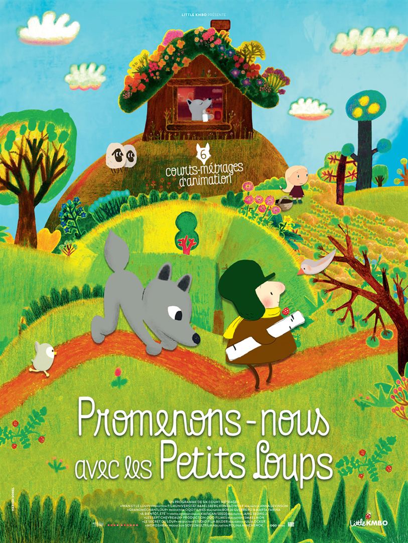 Promenons-nous avec les petits loups - affiche du film
