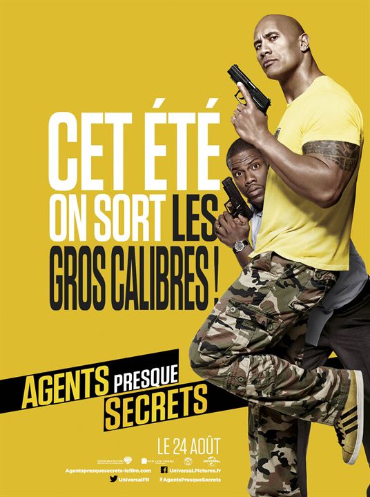 Agents presque secrets - affiche du film