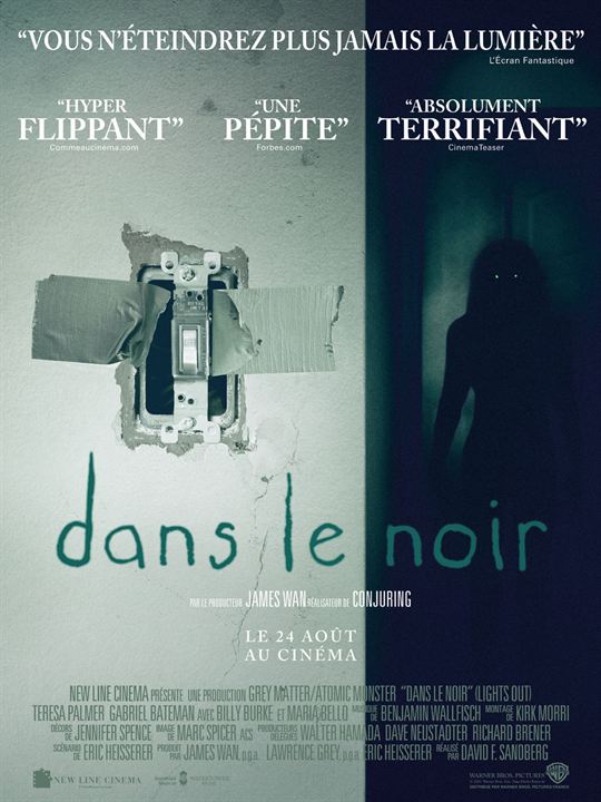 Dans le noir - affiche du film