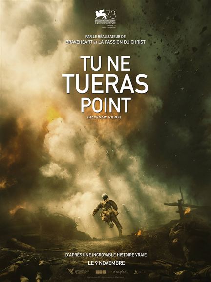 Tu ne tueras point - affiche du film