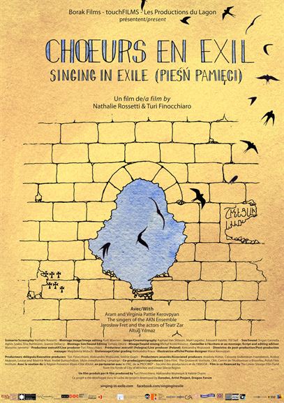 Choeurs en exil - affiche du film