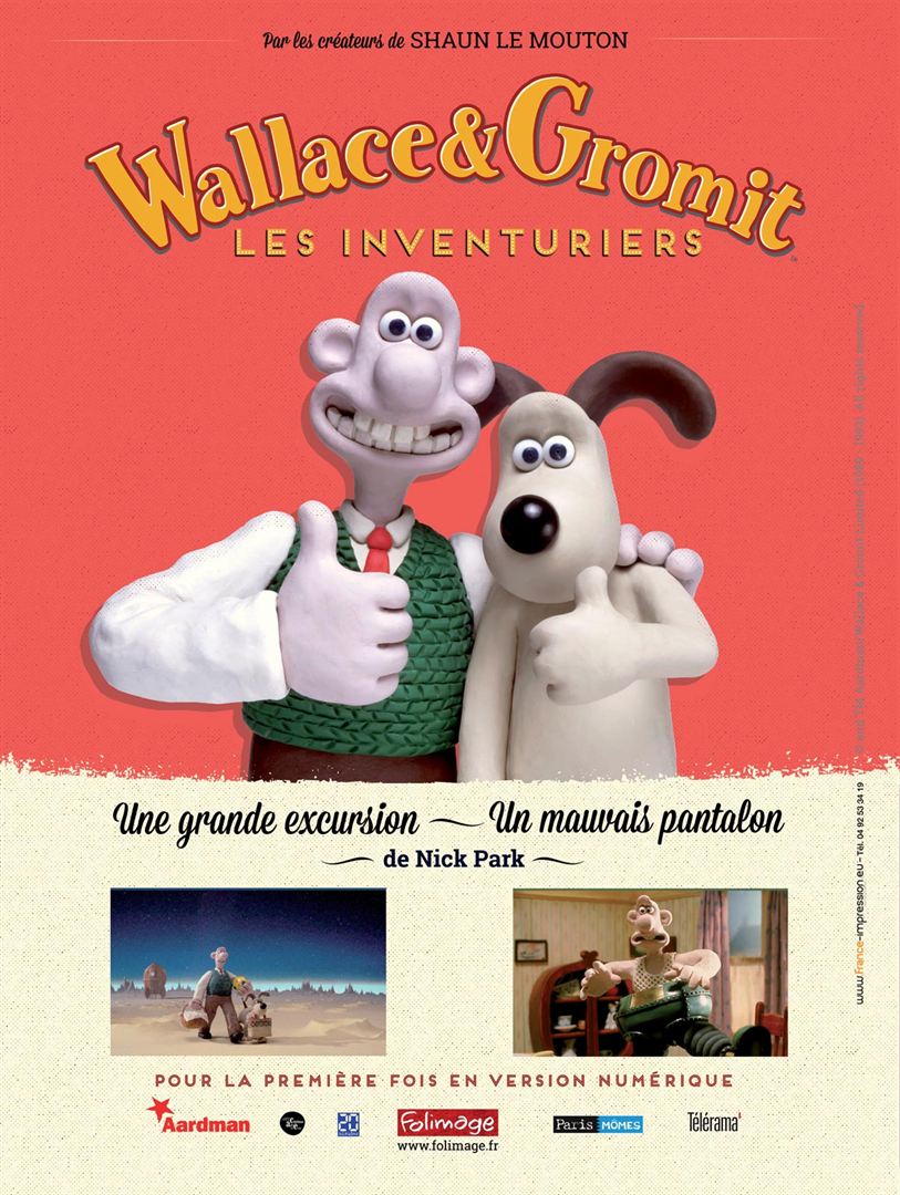 Wallace et Gromit : les Inventuriers - affiche du film