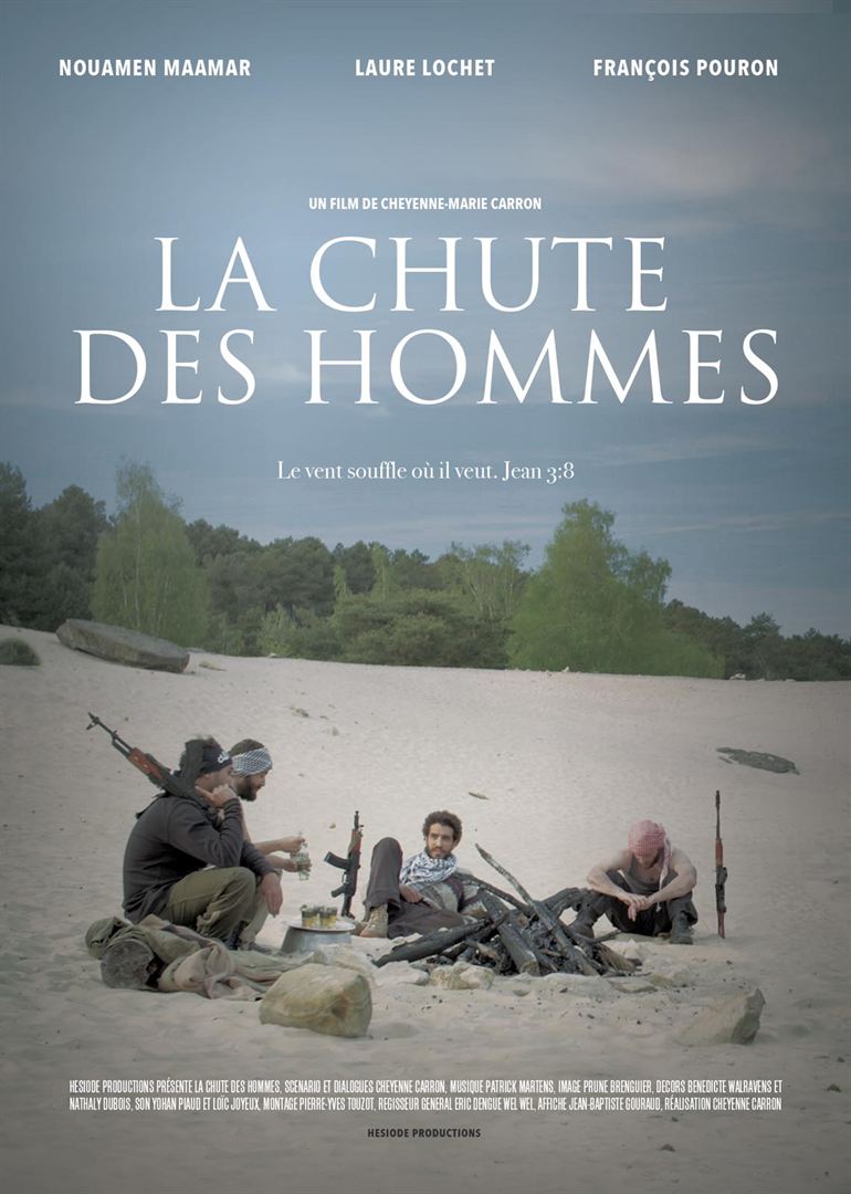 La chute des hommes - affiche du film