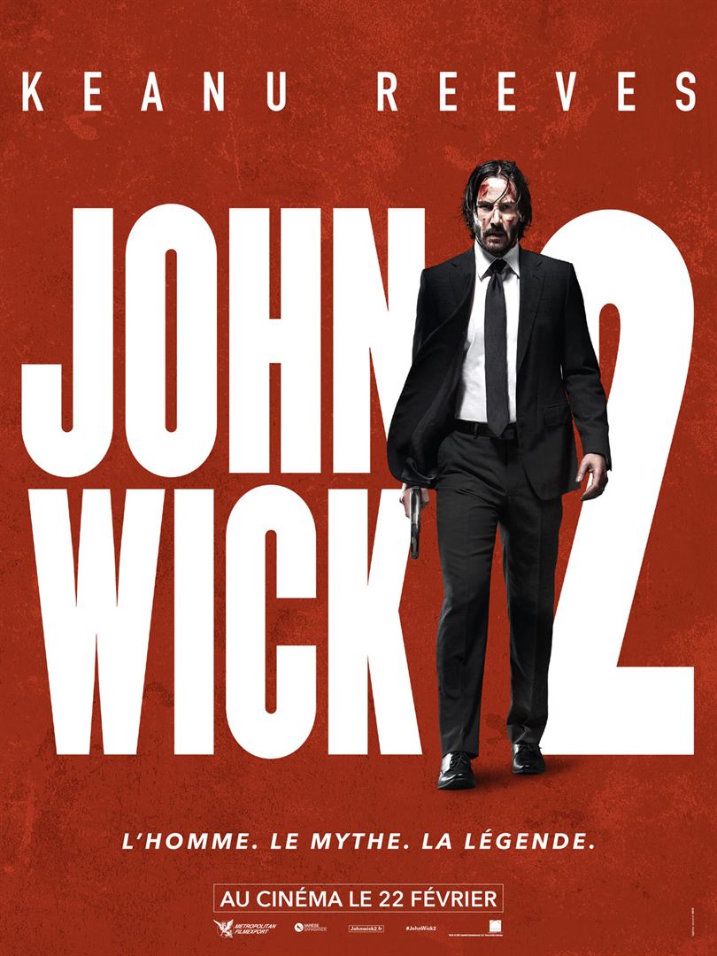 John Wick 2 - affiche du film