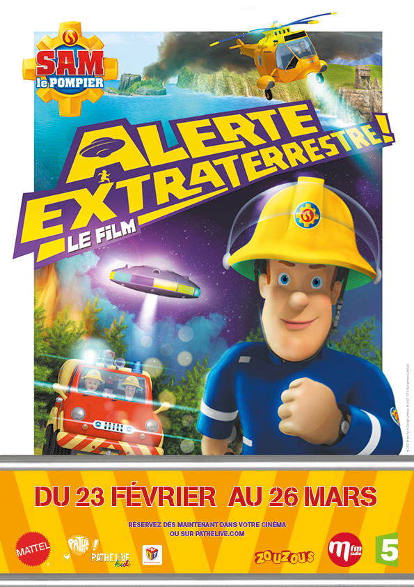 Sam le pompier : Alerte extraterrestre - Le film - affiche du film