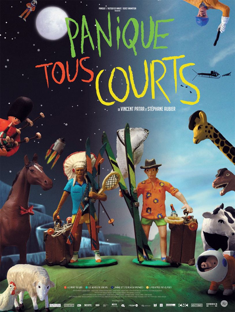 Panique tous courts - affiche du film