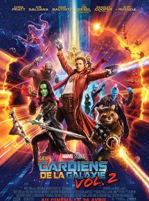 Les Gardiens de la Galaxie 2 - affiche du film