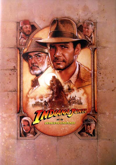 Indiana Jones et la dernire croisade - affiche du film