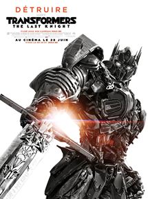 Transformers 5 : The Last Knight - affiche du film