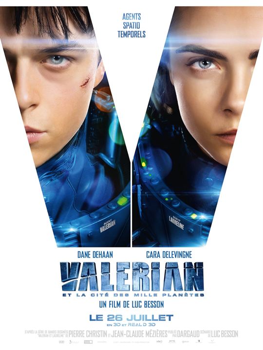 Valrian et la cit des mille plantes - affiche du film