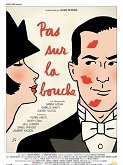 Pas sur la bouche - affiche du film