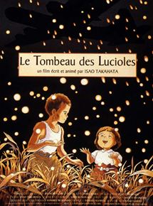 Le tombeau des lucioles - affiche du film