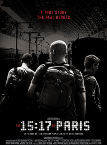 Le 15h17 pour Paris - affiche du film