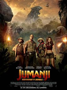 Jumanji : Bienvenue dans la jungle - affiche du film