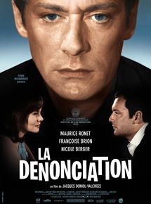 La Dnonciation - affiche du film