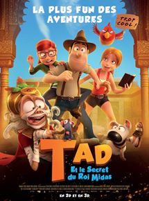 Tad et le secret du roi Midas - affiche du film