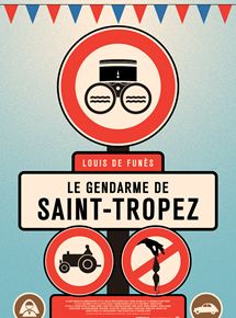 Le gendarme de Saint-Tropez - affiche du film