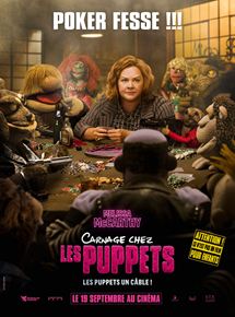 Carnage chez les Puppets  - affiche du film