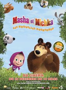 Masha et Michka - Les Nouvelles aventures - affiche du film