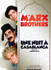 Une nuit  Casablanca - affiche du film