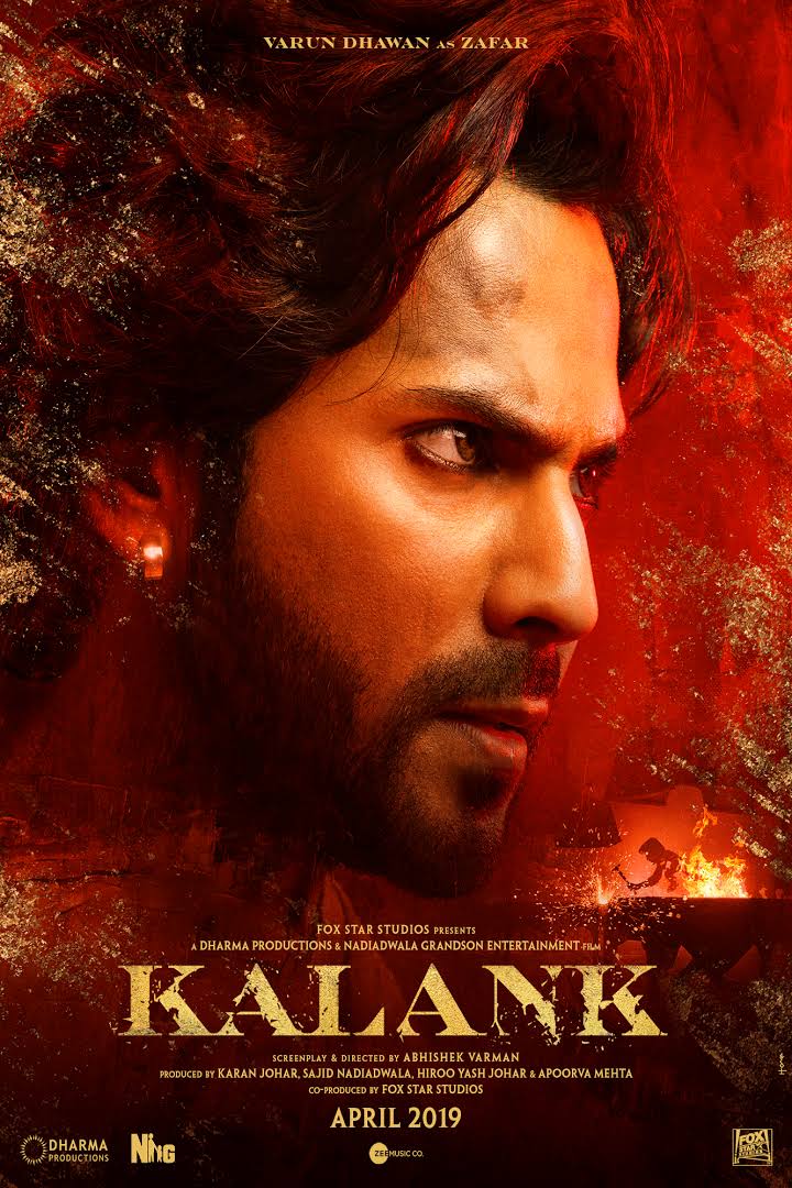 Kalank - affiche du film