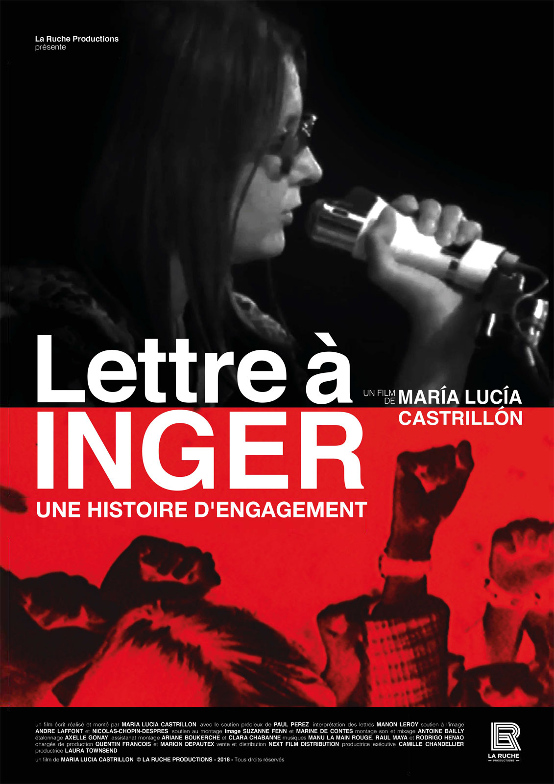 Lettre  Inger - affiche du film