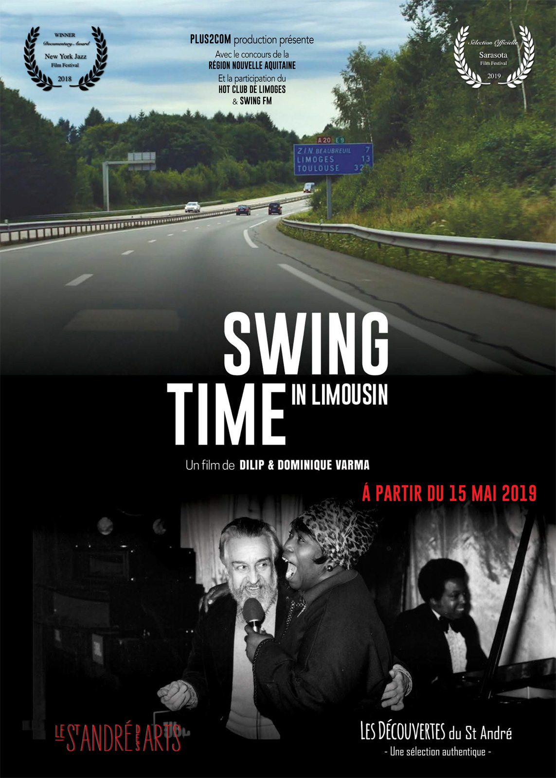 Swing Time in Limousin - affiche du film