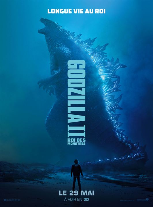 Godzilla II Roi des monstres - affiche du film