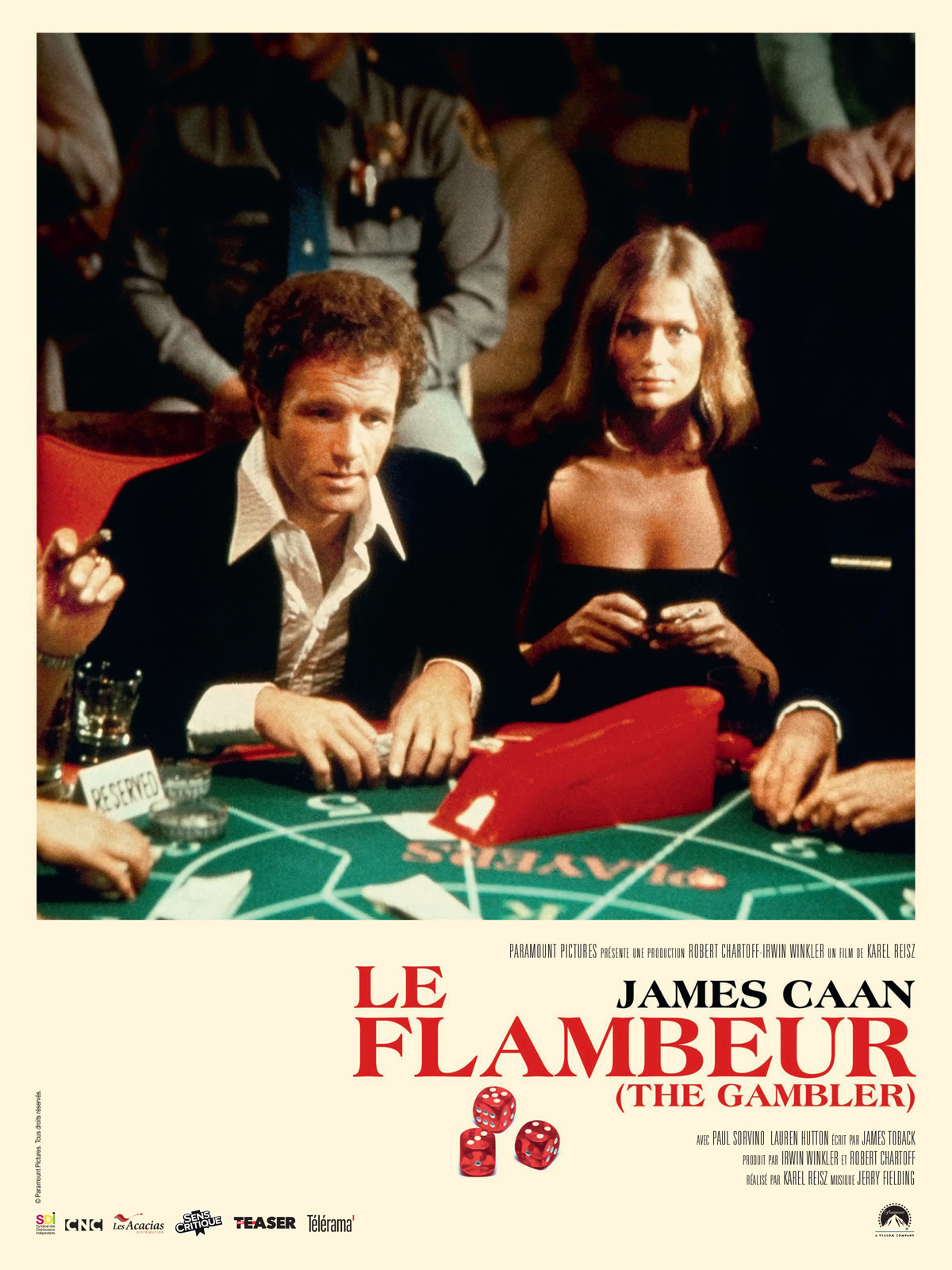 Le Flambeur - affiche du film