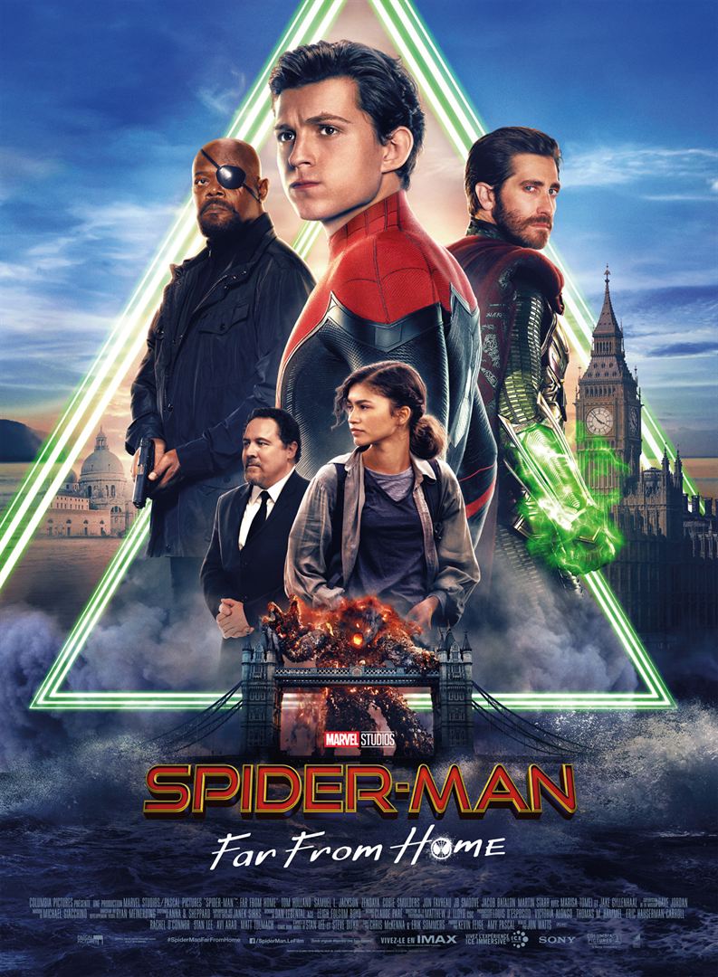 Spider-man : Far From Home - affiche du film