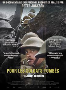 Pour les soldats tombs - affiche du film