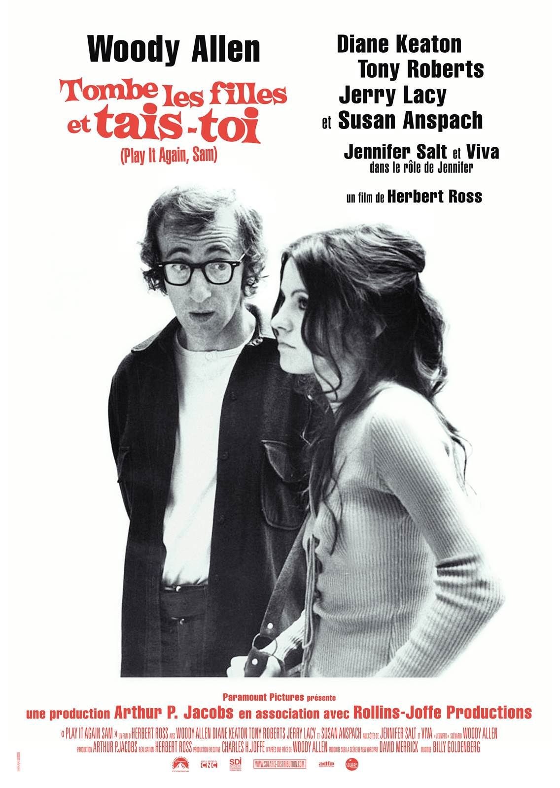 Tombe les filles et tais-toi - affiche du film