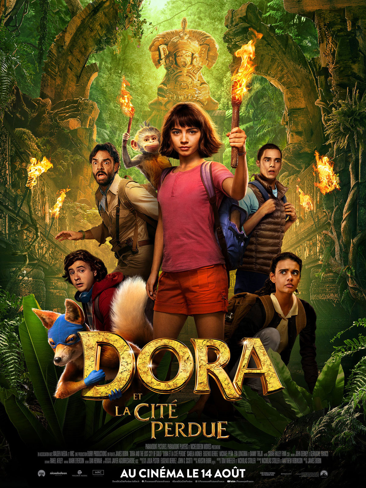 Dora et la cit perdue - affiche du film