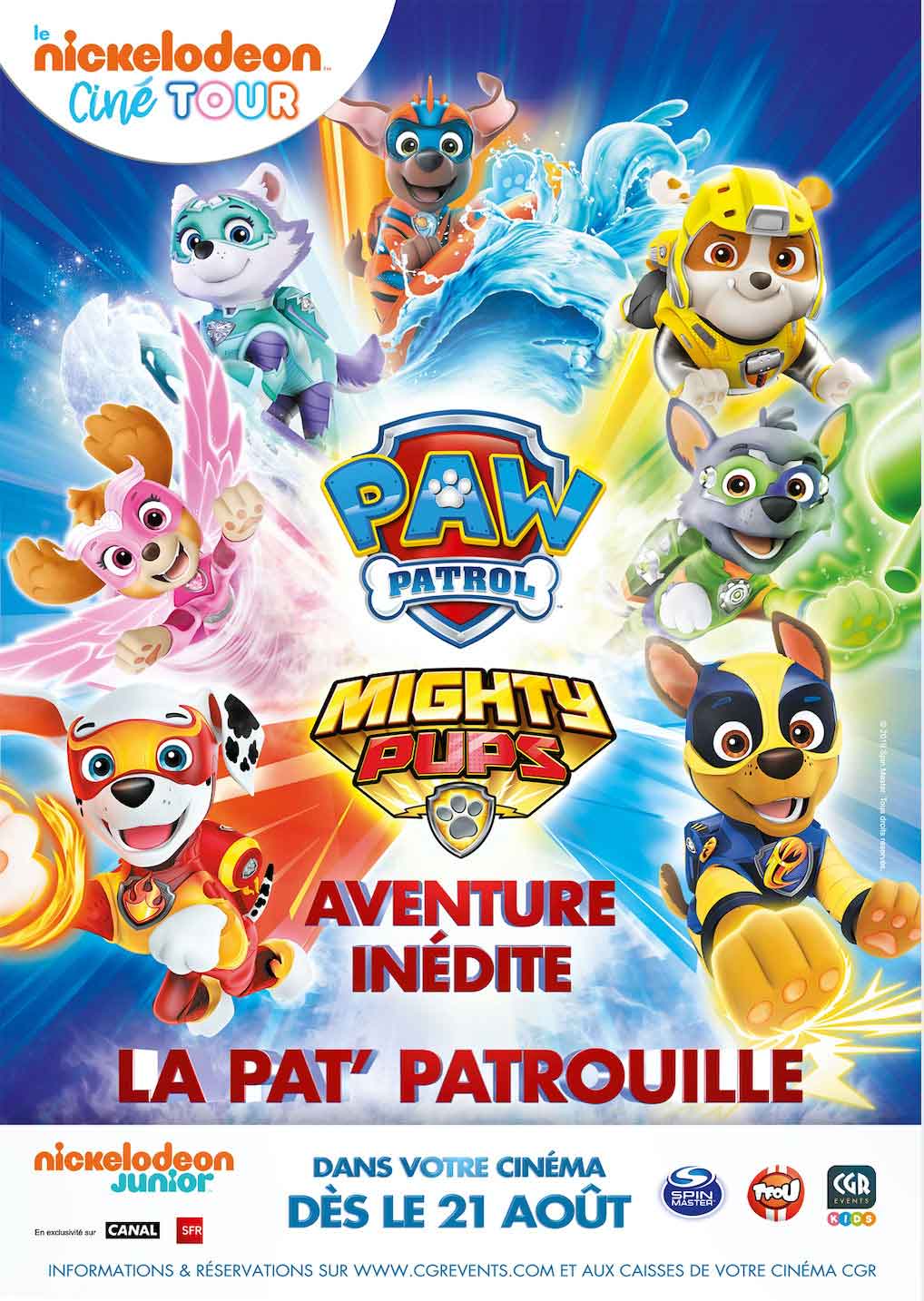 Mighty Pups, La Super Patrouille - affiche du film