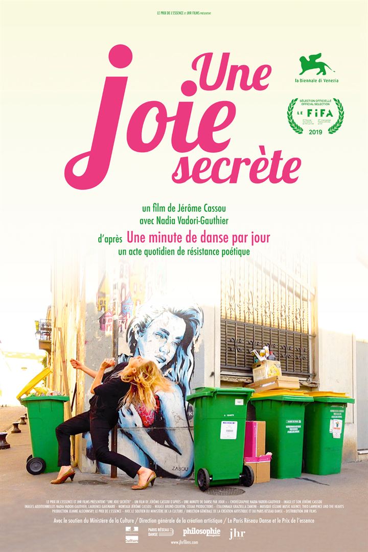 Une joie secrte - affiche du film