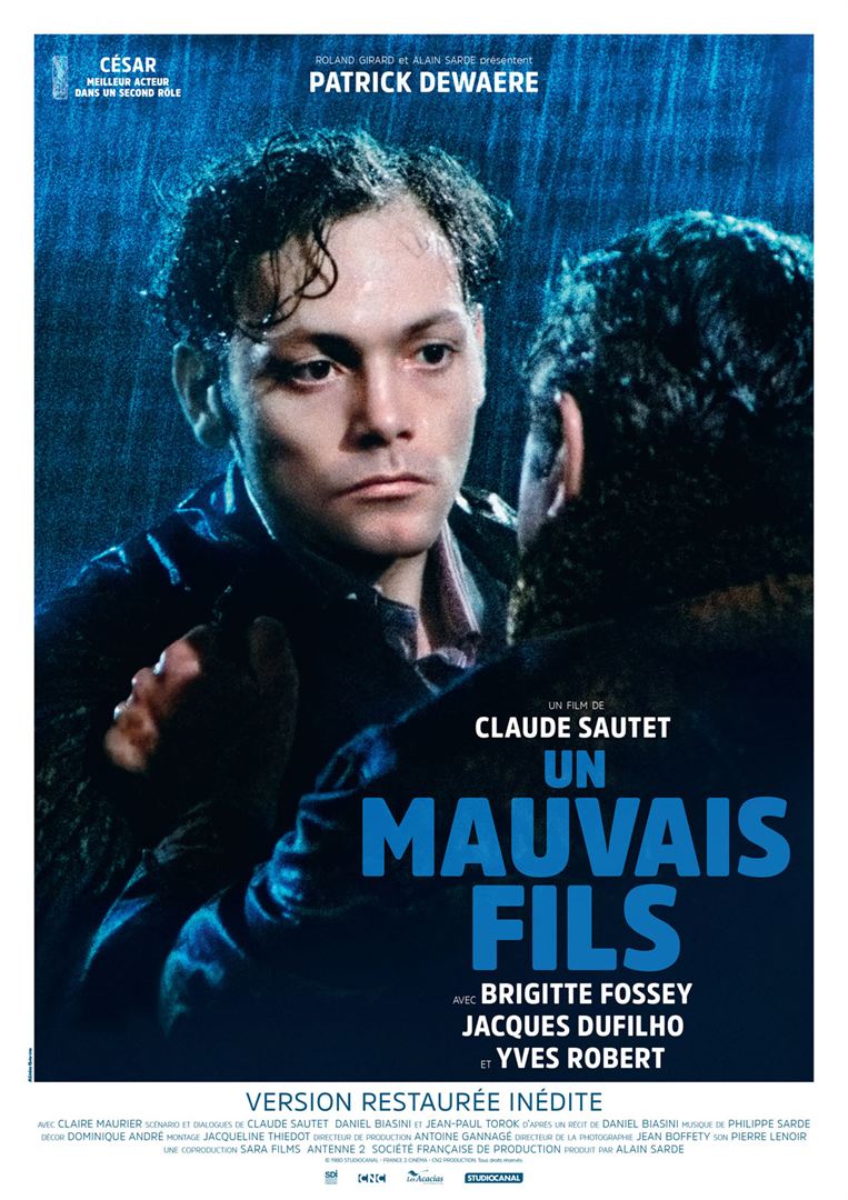 Un mauvais fils - affiche du film