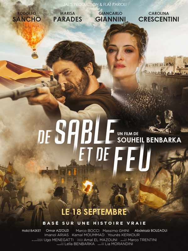 De sable et de feu - affiche du film