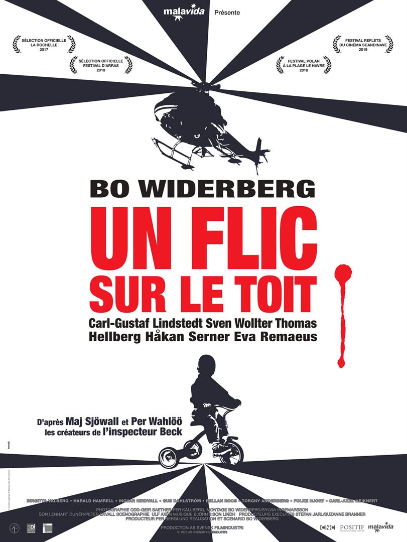 Un flic sur le toit - affiche du film