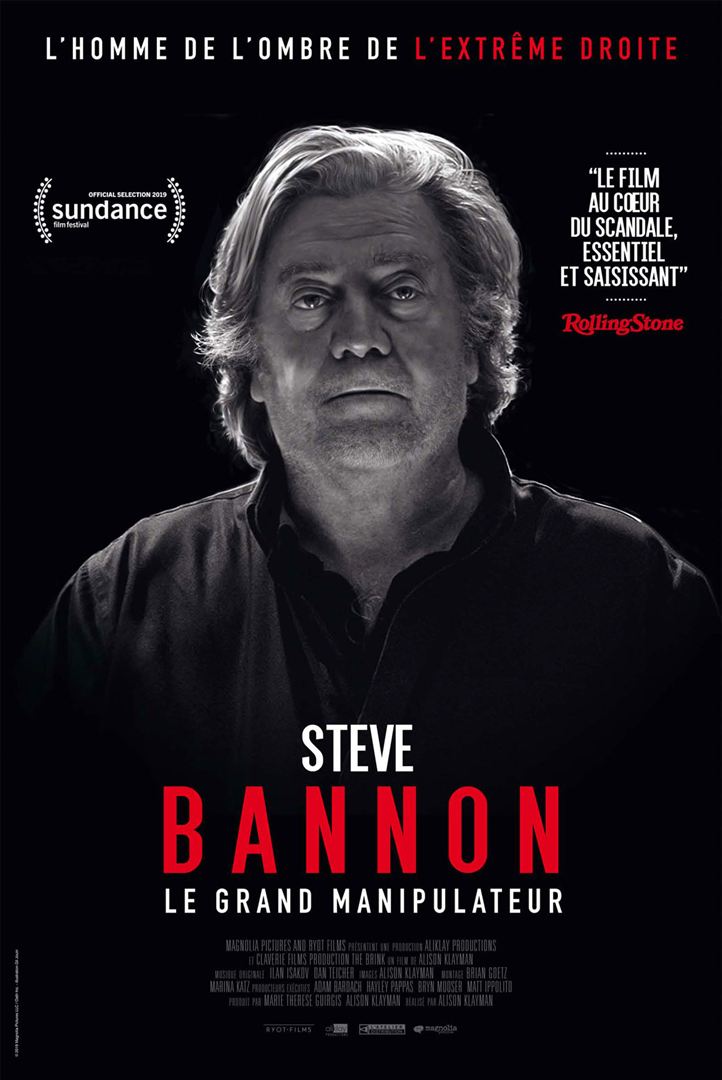 Steve Bannon - Le Grand Manipulateur - affiche du film