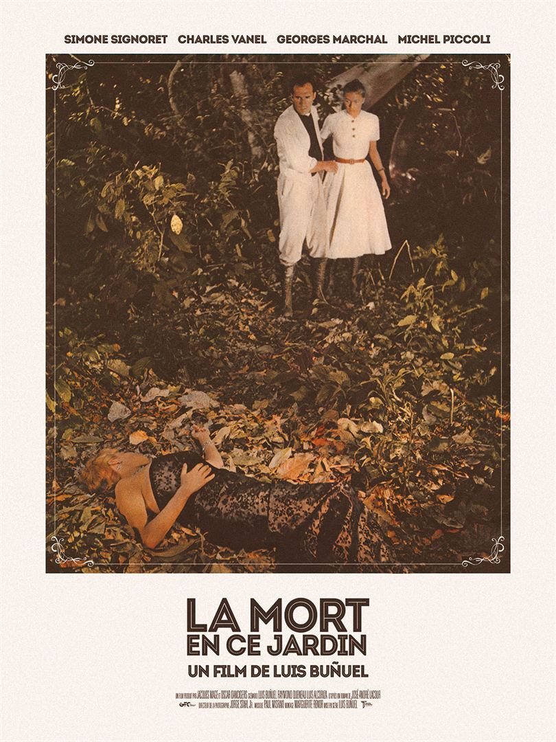 La Mort en ce jardin - affiche du film