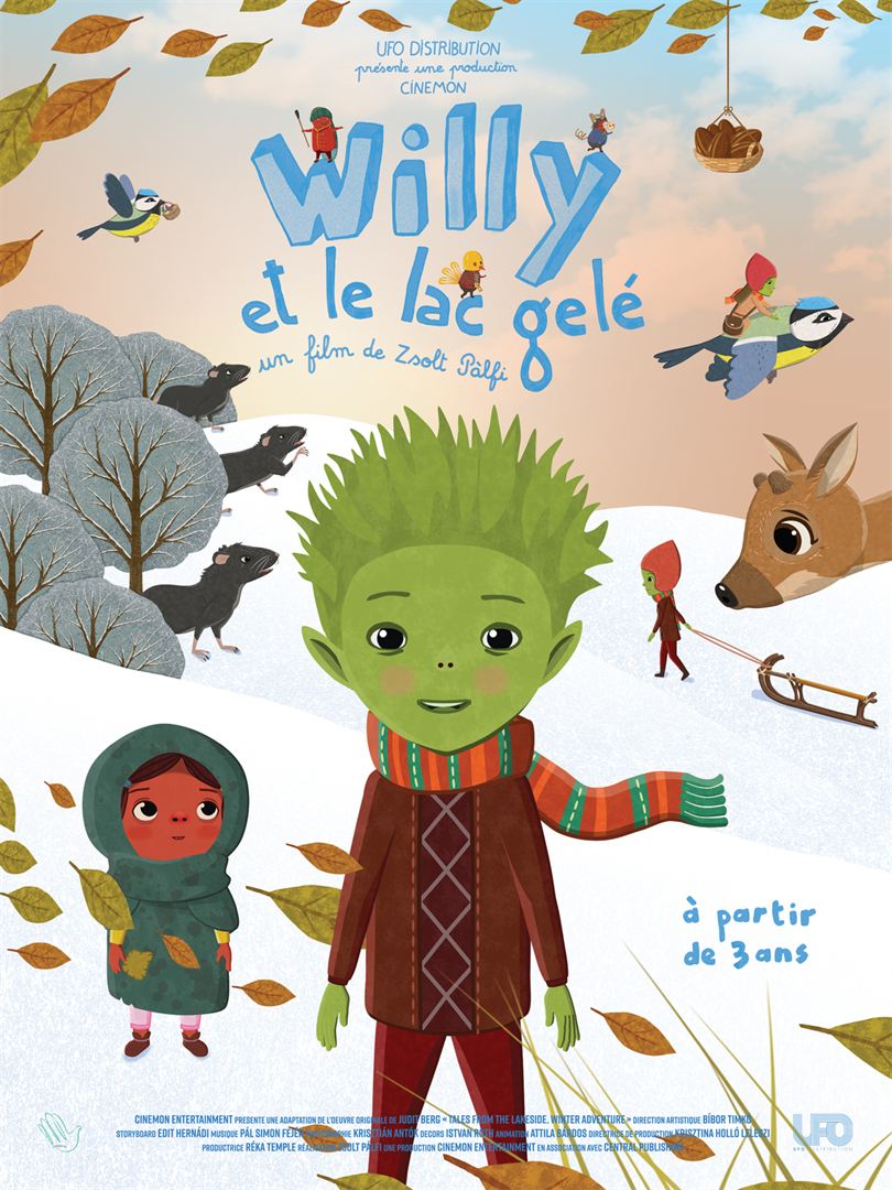 Willy et le lac gel - affiche du film